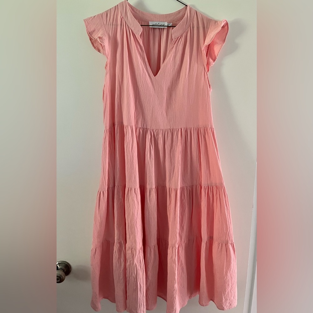 Petal & Pup Pink Dress with Pockets, Size 8